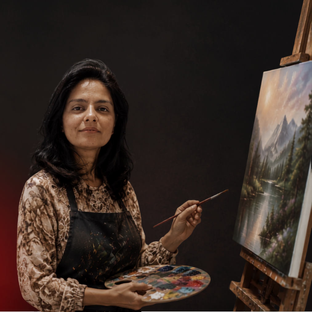 Mamta – Artist and Founder of Canvas Redefined