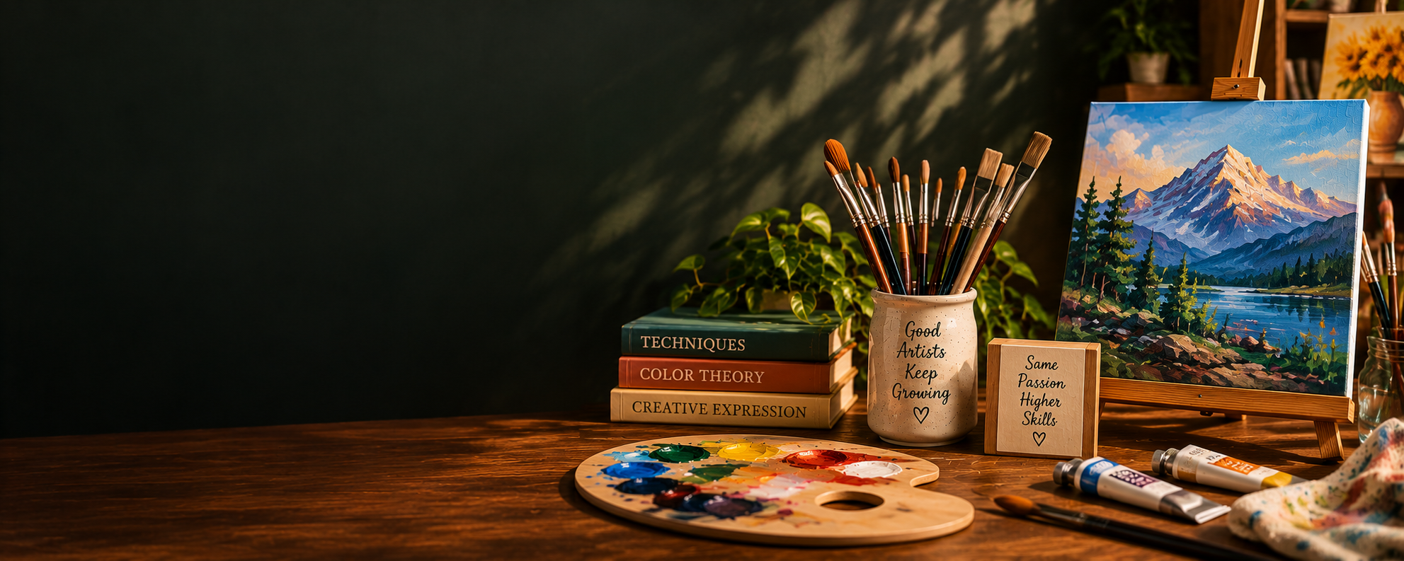 Online Workshops - Live and recorded painting workshops